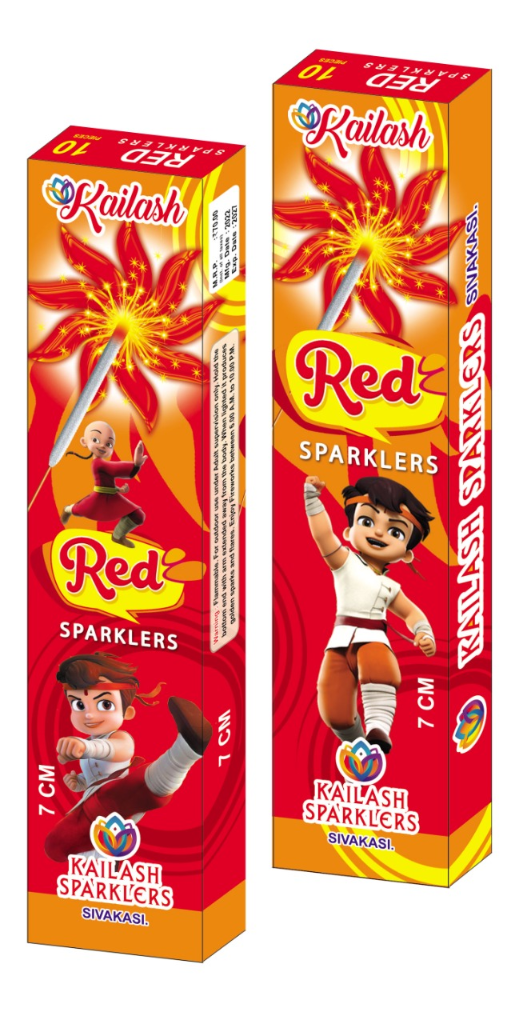 7cm Red Sparklers