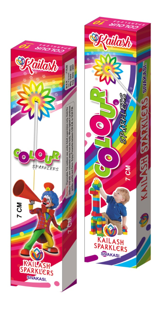 7cm Colour Sparklers